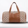 jute & Lether travel bag